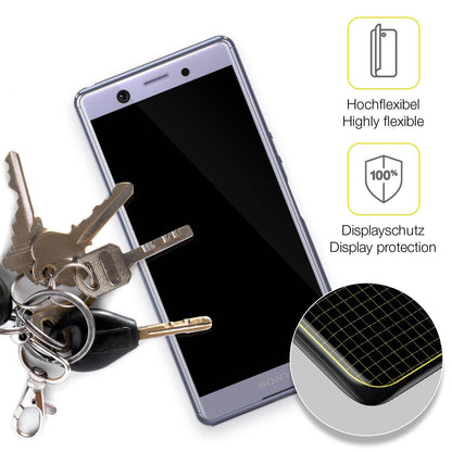 1x 3D Full Cover Schutzfolie für Sony Xperia Ace SO-02L
