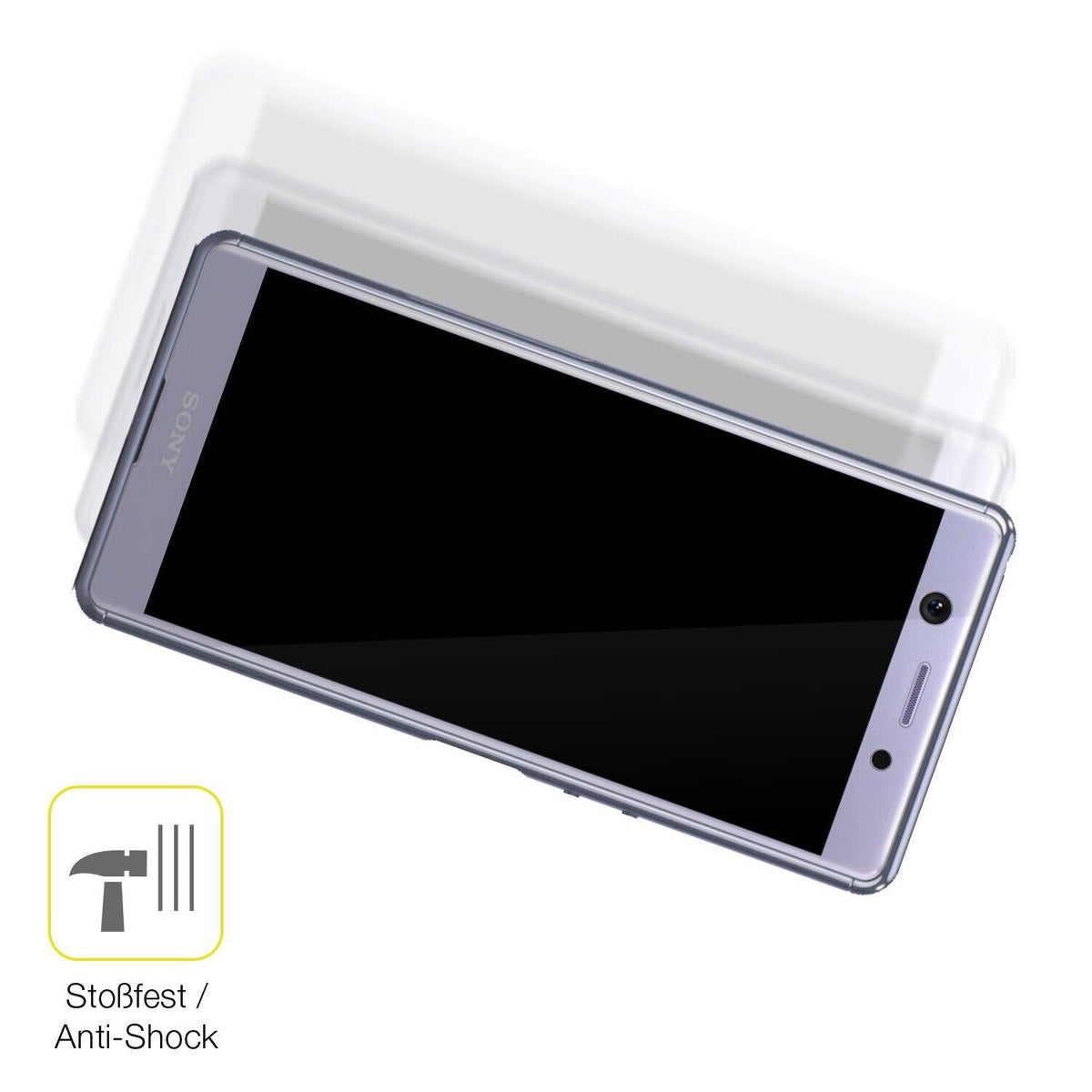 1x 3D Full Cover Schutzfolie für Sony Xperia Ace SO-02L