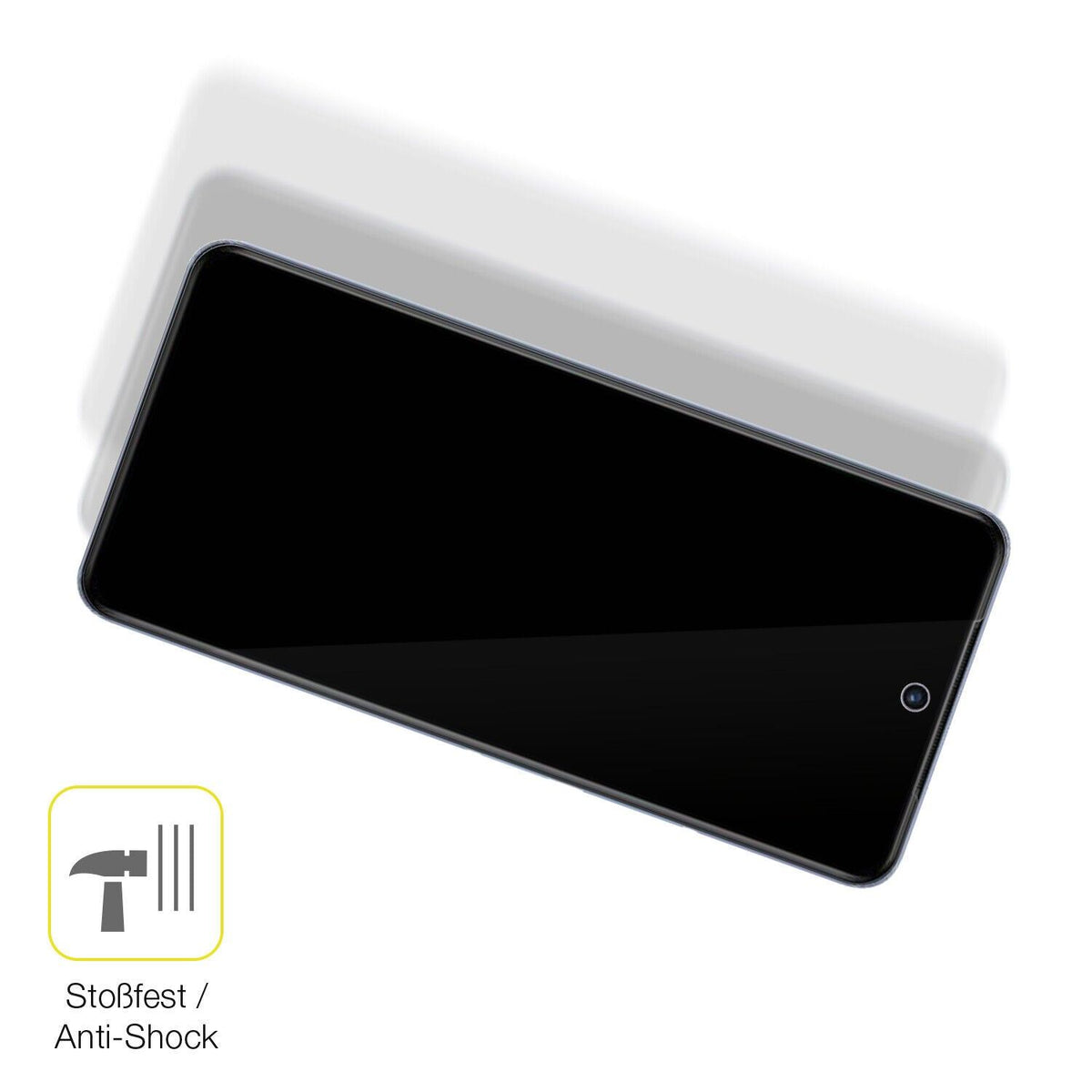 1x 3D Full Cover Schutzfolie für Vivo T1 5G