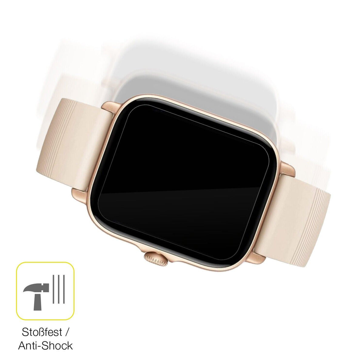 1x 3D Full Cover Schutzfolie für Amazfit GTS 3