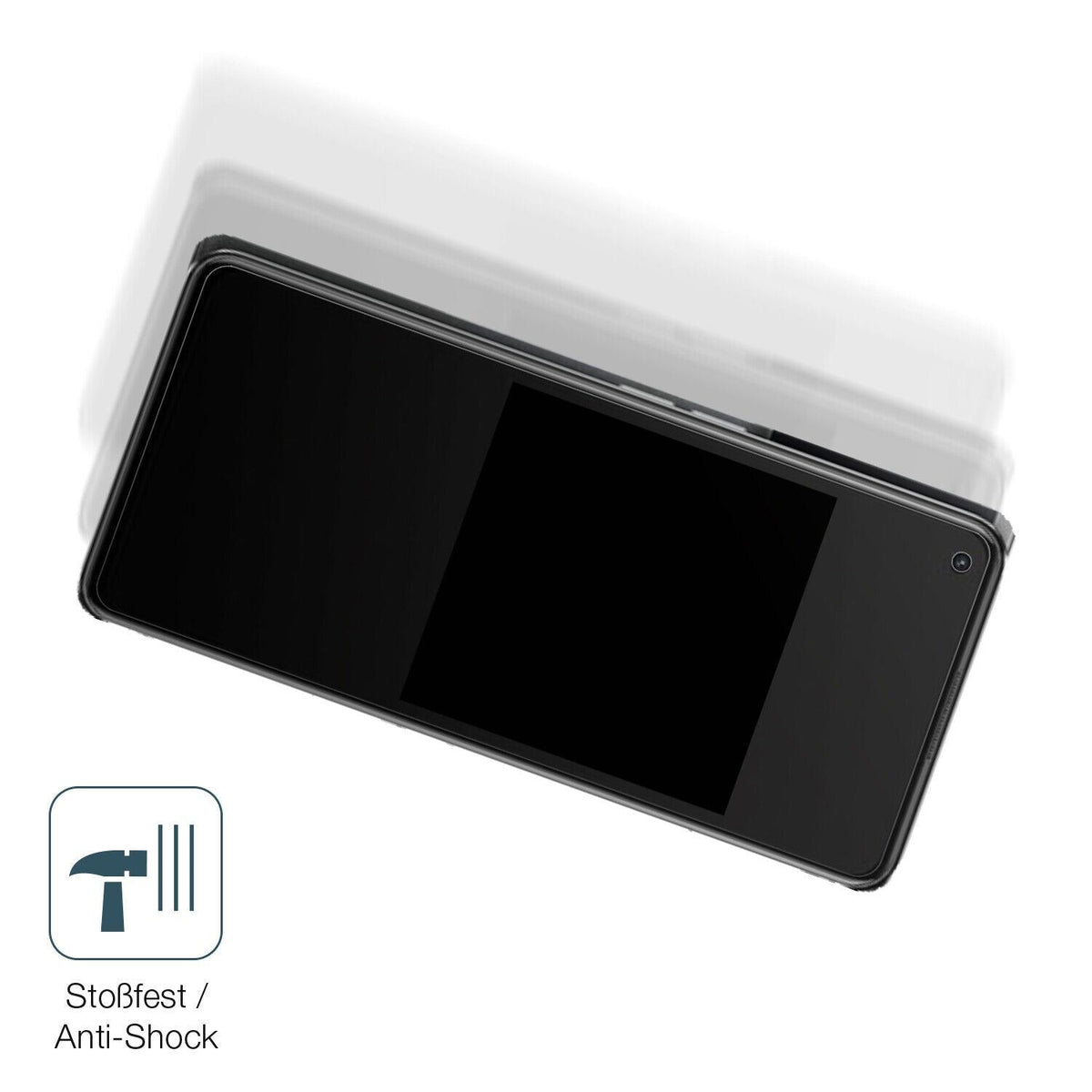 1x 9H Schutzfolie matt für Oppo K10 Pro Panzerfolie