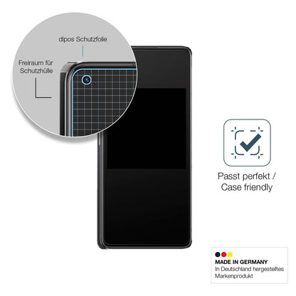 1x 9H Schutzfolie matt für Oppo K10 Pro Panzerfolie