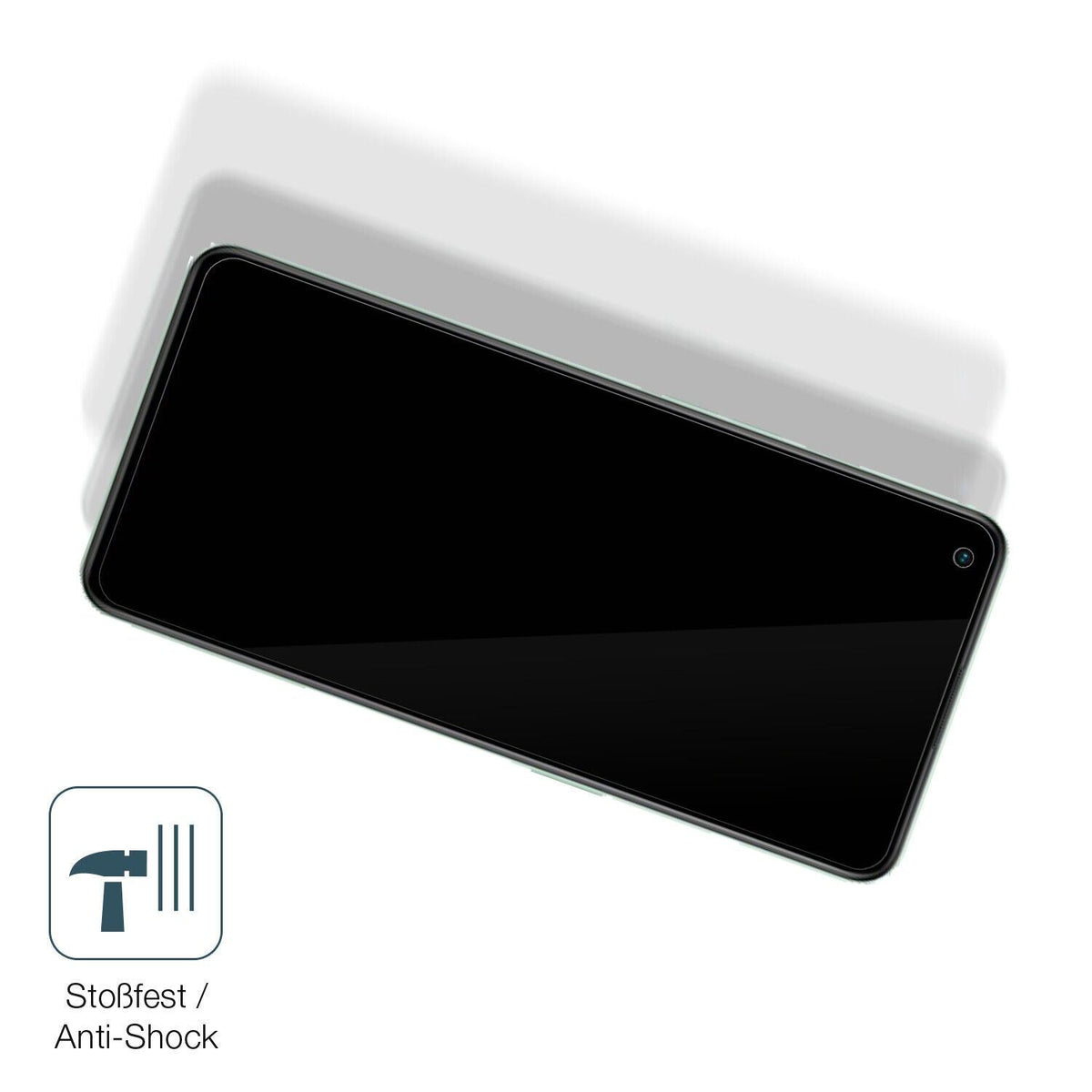 1x 9H Schutzfolie für Oppo Reno8 Lite Panzerfolie
