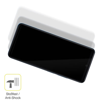 2x 3D Full Cover Schutzfolie für Xiaomi Redmi Note 11T Pro Plus