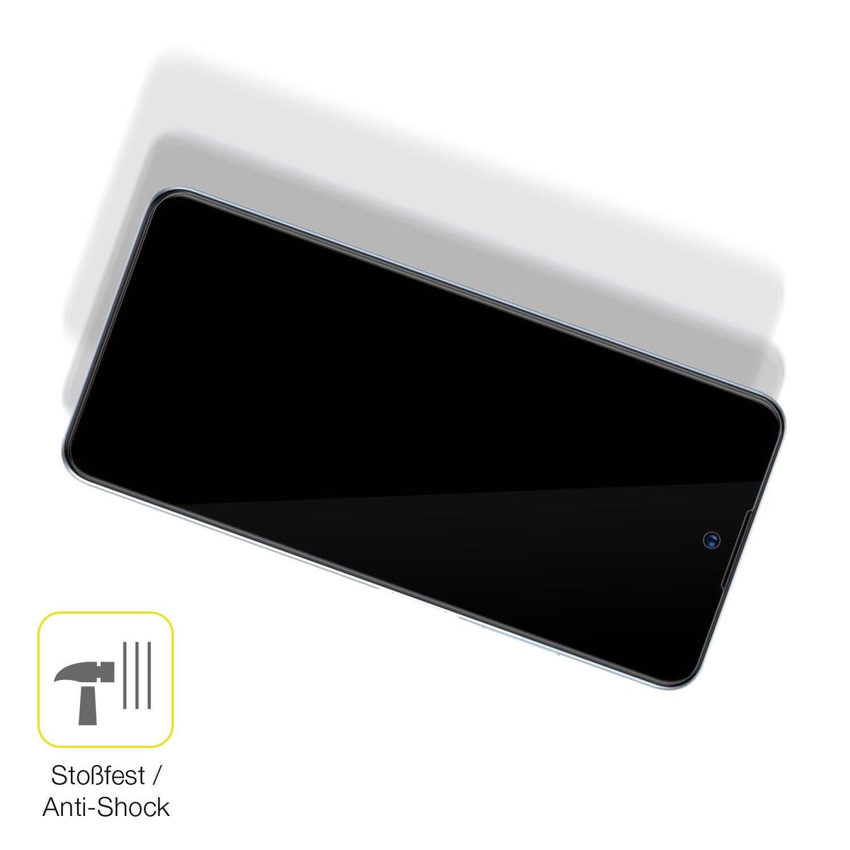 2x 3D Full Cover Schutzfolie für ZTE Blade V40