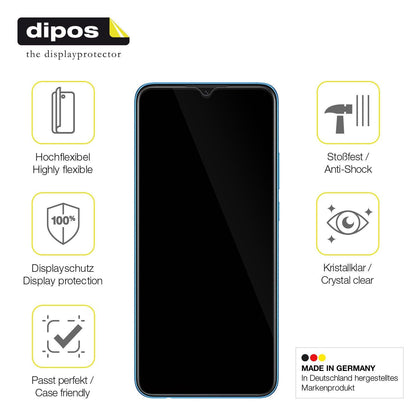 2x 3D Full Cover Schutzfolie für Oppo A16K