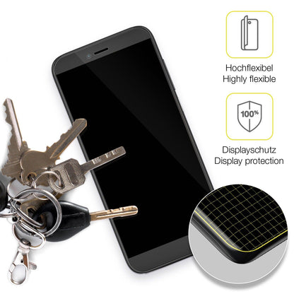 2x 3D Full Cover Schutzfolie für Coolpad Legacy SR