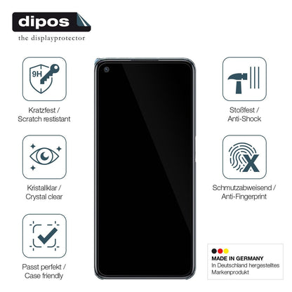 1x 9H Schutzfolie für Oppo K10 5G Panzerfolie