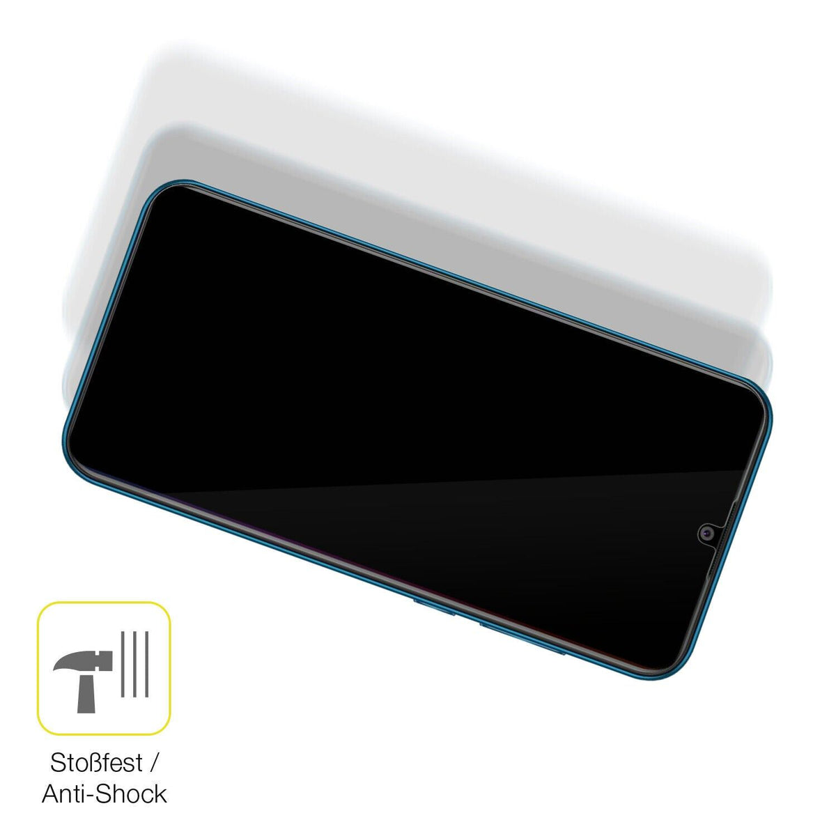 2x 3D Full Cover Schutzfolie für Coolpad Cool 5