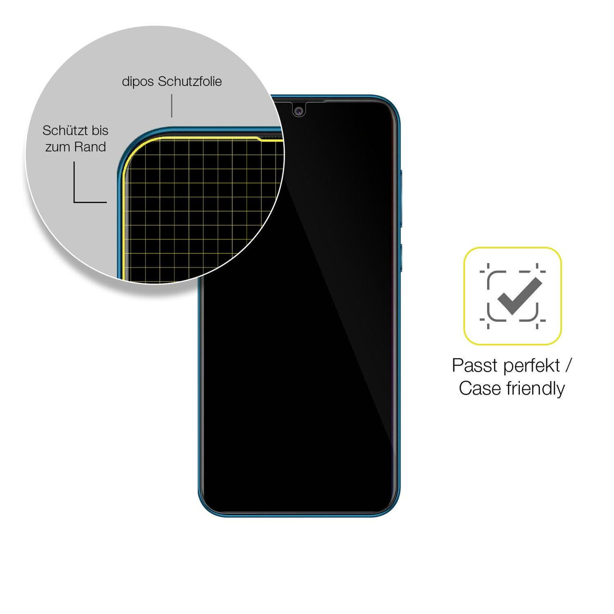 2x 3D Full Cover Schutzfolie für Coolpad Cool 5