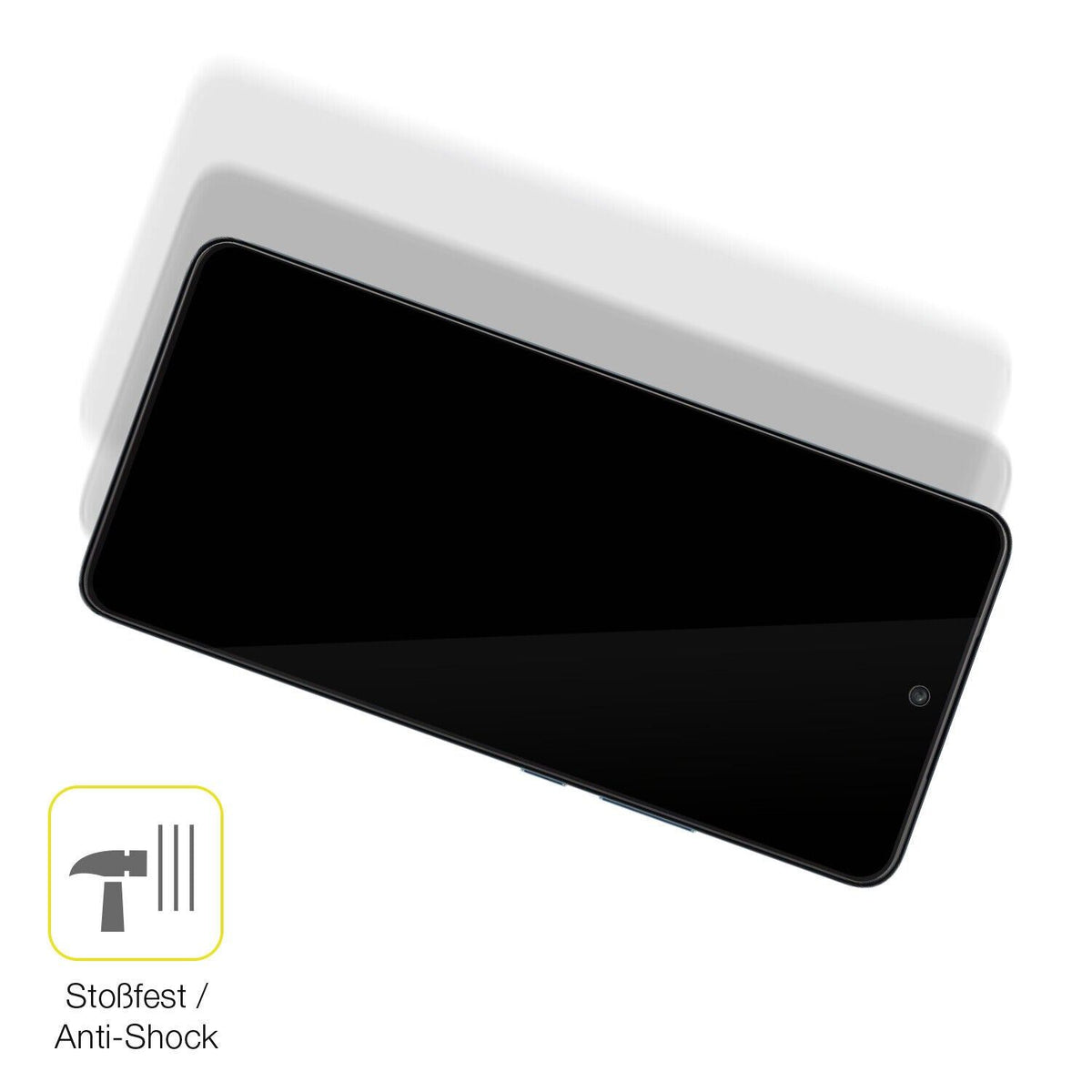 2x 3D Full Cover Schutzfolie für Motorola Edge 30