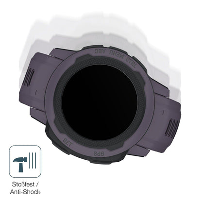 1x 9H Schutzfolie matt für Garmin Instinct 2S (40mm) Panzerfolie