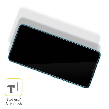2x 3D Full Cover Schutzfolie für Oppo A16e