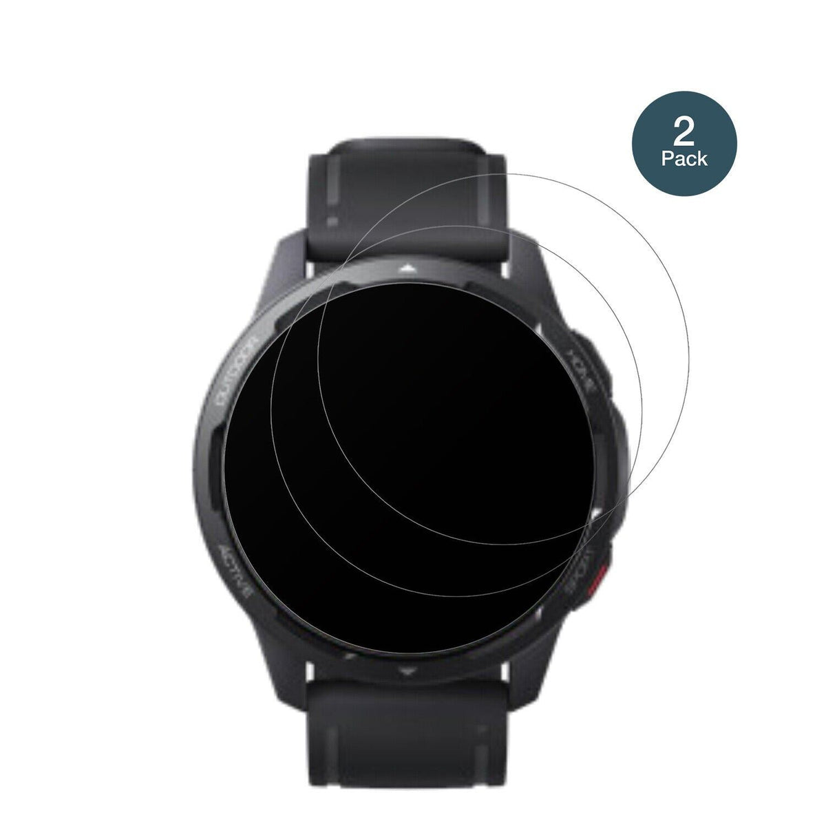 1x 9H Schutzfolie matt für Xiaomi Watch S1 Active Panzerfolie