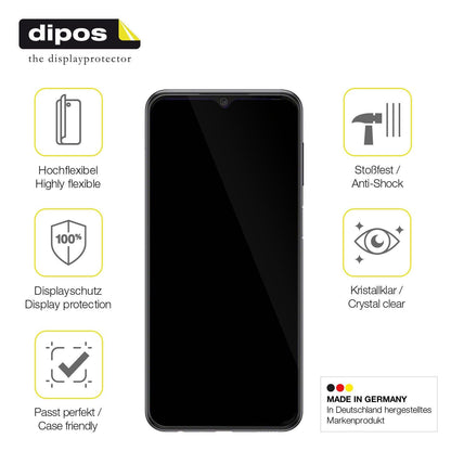 2x 3D Full Cover Schutzfolie für Samsung Galaxy A23