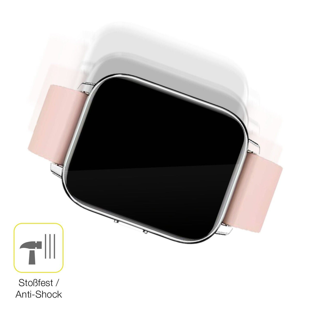 2x 3D Full Cover Schutzfolie für Togala Smartwatch