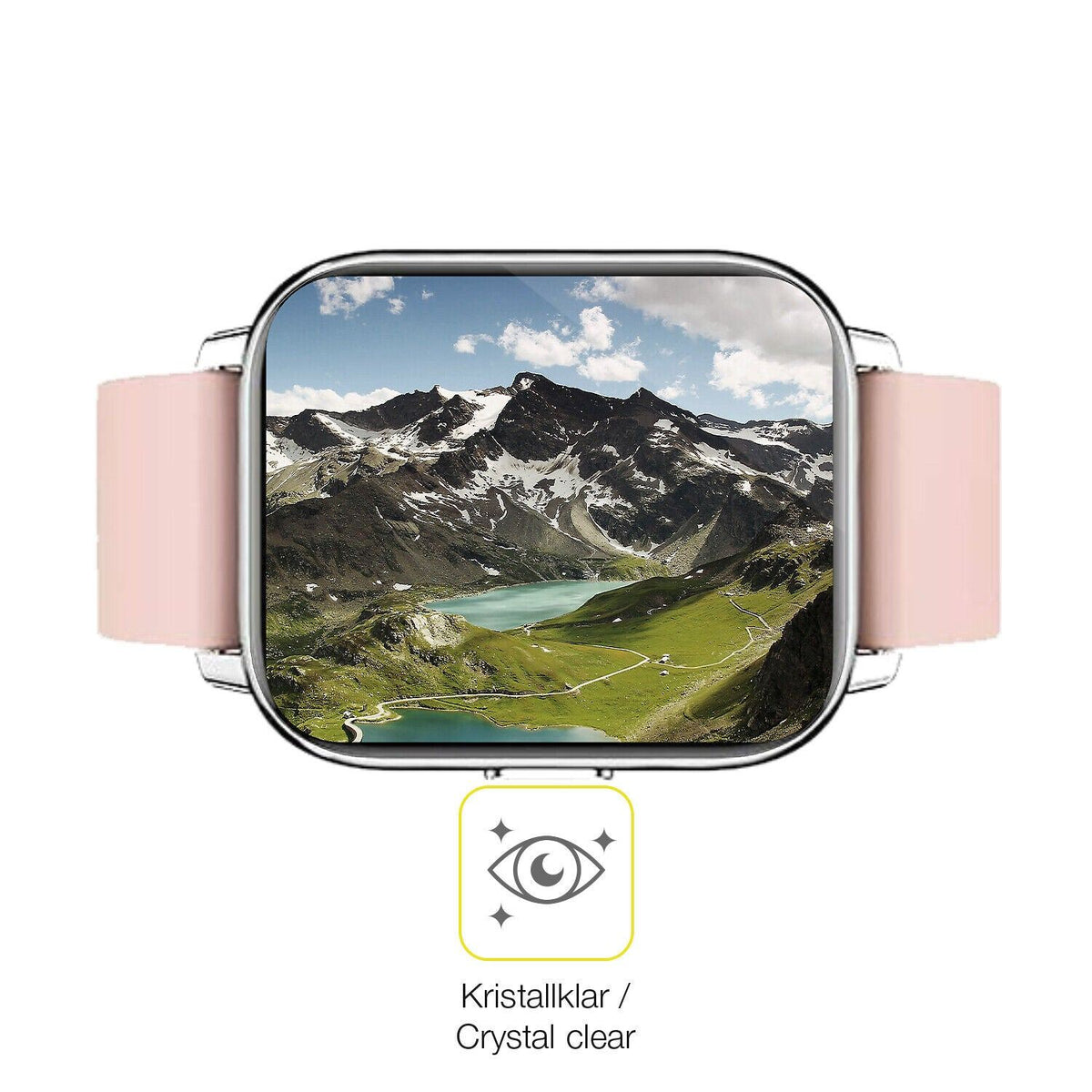 2x 3D Full Cover Schutzfolie für Togala Smartwatch