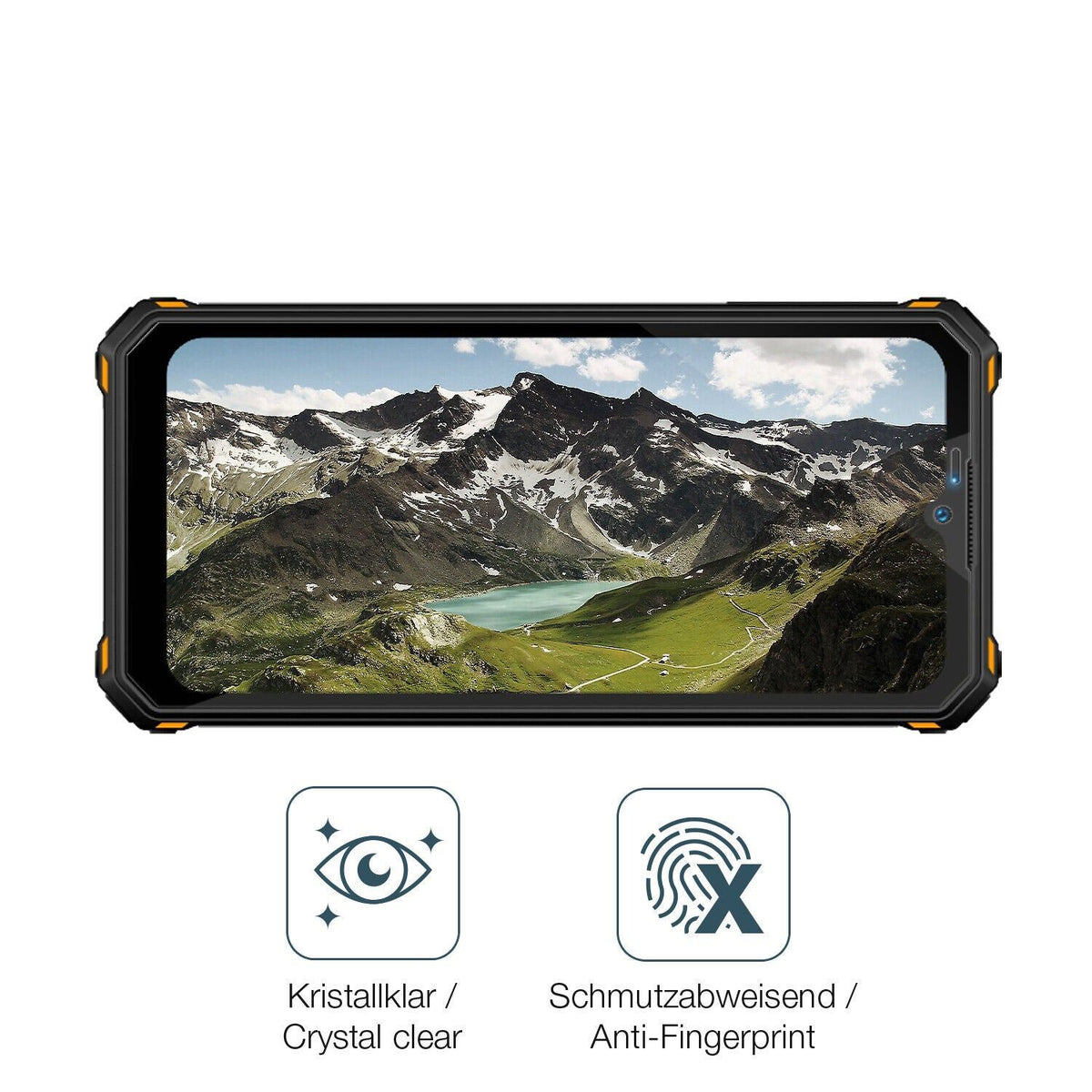 1x 9H Schutzfolie für Oukitel WP15 Panzerfolie