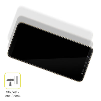 2x 3D Full Cover Schutzfolie für Samsung Galaxy J8