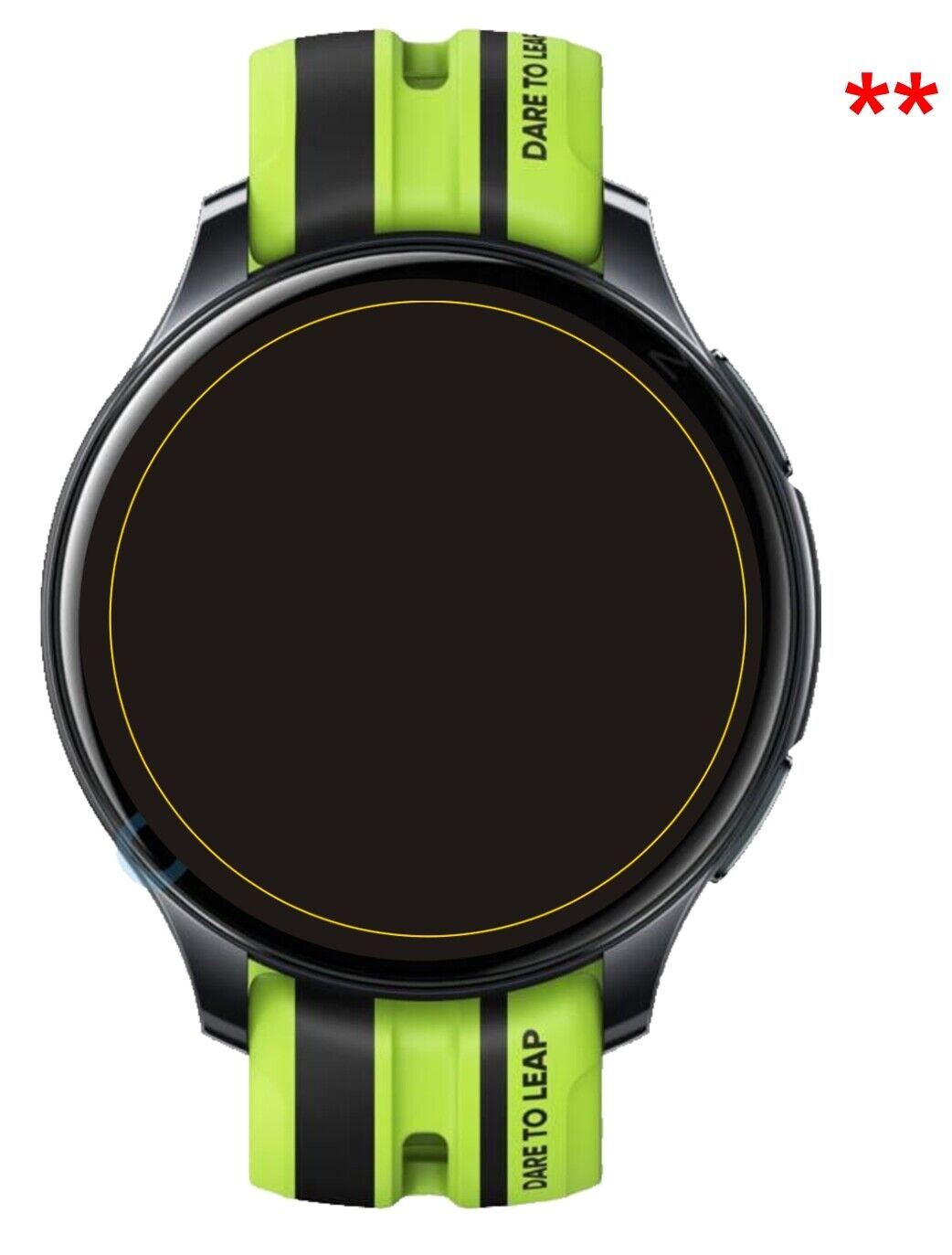 1x 9H Schutzfolie für Realme Watch T1 Panzerfolie