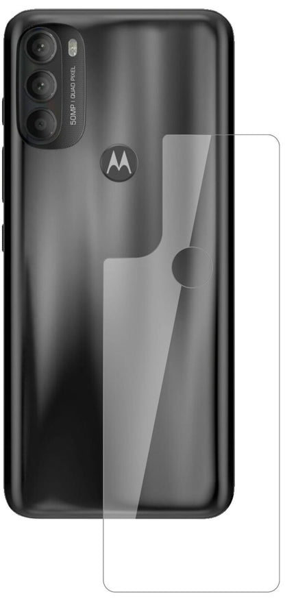 1x 9H Schutzfolie für Motorola Moto G71 Rückseite Panzerfolie