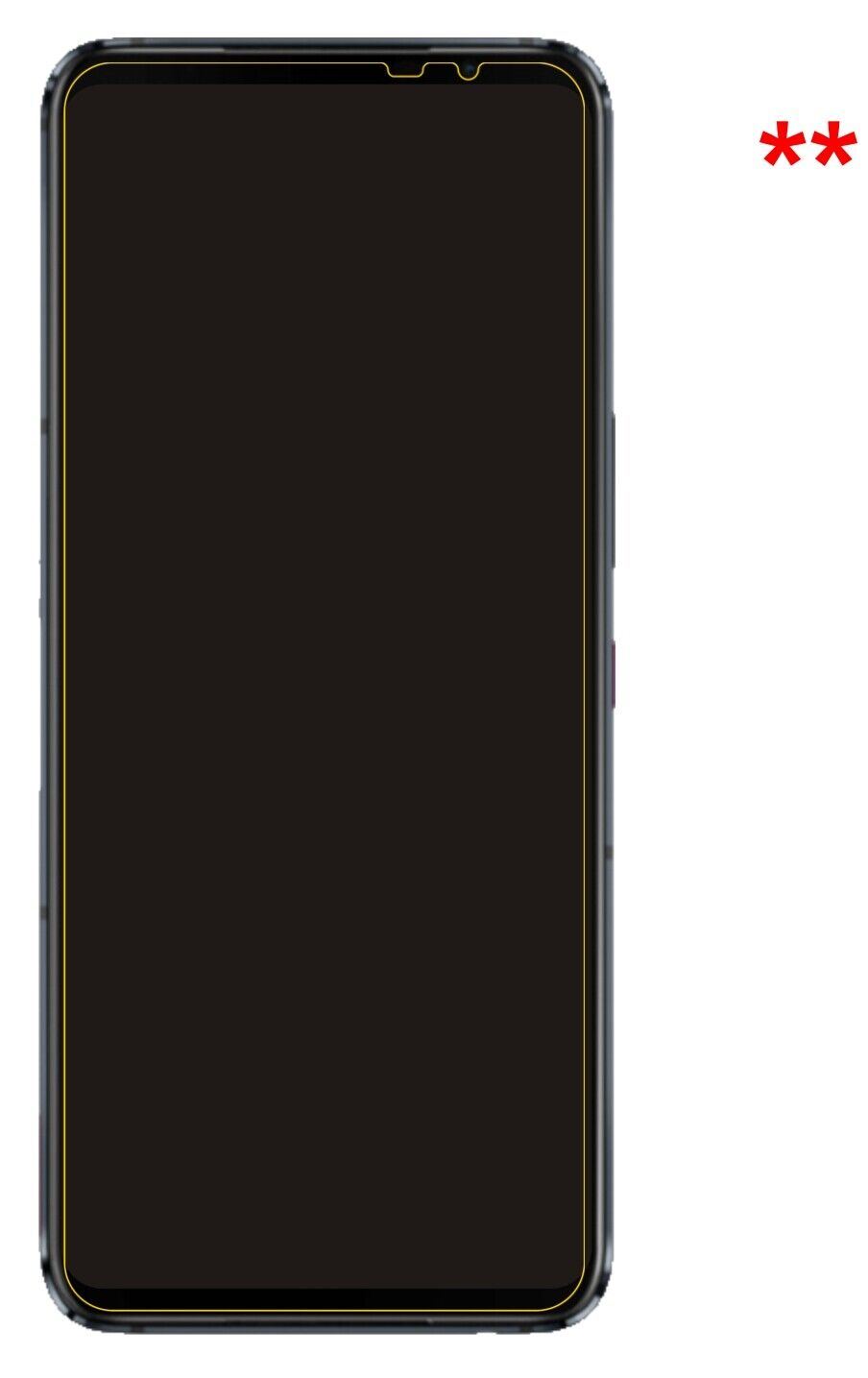 1x 9H Schutzfolie für Asus ROG Phone 5s Panzerfolie