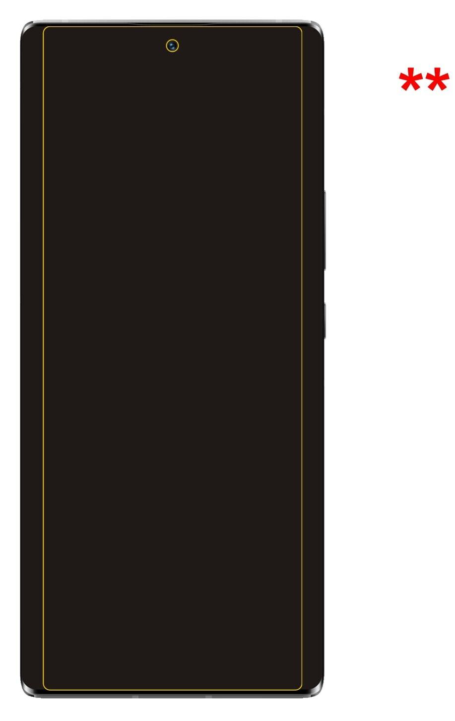 1x 9H Schutzfolie für ZTE Axon 30 Ultra Panzerfolie