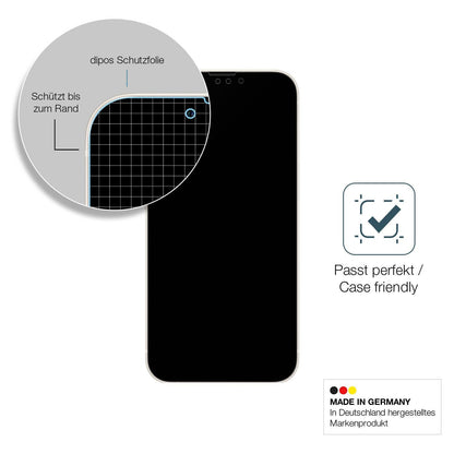 1x 9H Schutzfolie matt für Apple iPhone 13 Pro Panzerfolie