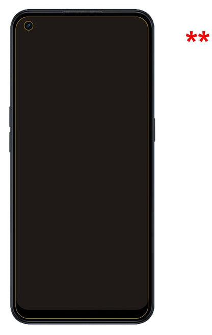 1x 9H Schutzfolie matt für Oppo A53 5G Panzerfolie