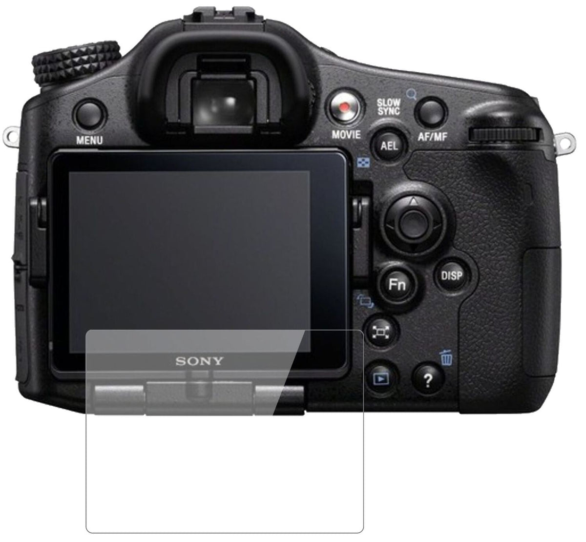 1x 9H Schutzfolie für Sony Alpha 77 V Panzerfolie