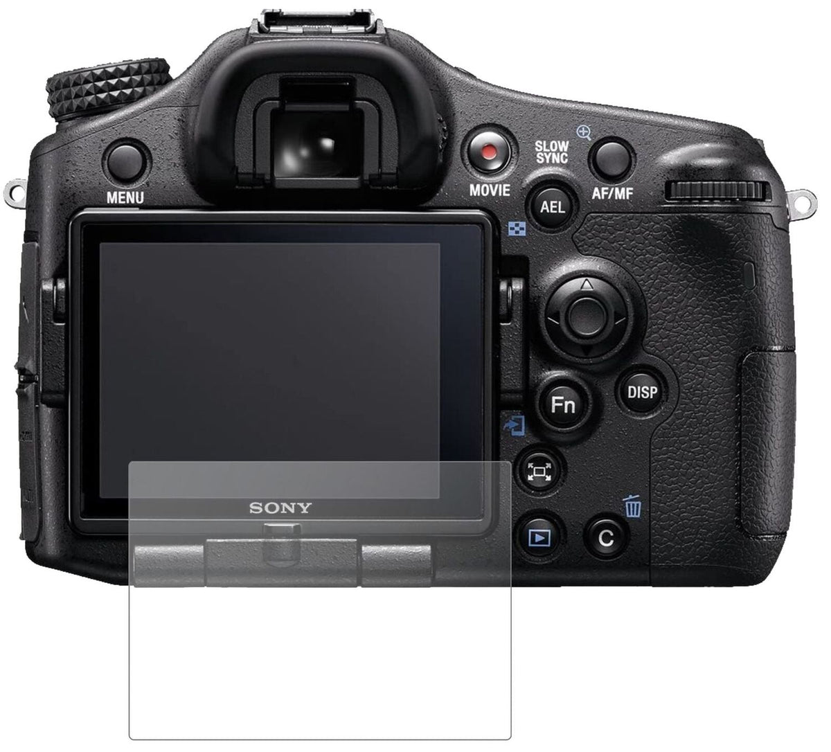 1x 9H Schutzfolie matt für Sony Alpha 77 II Panzerfolie