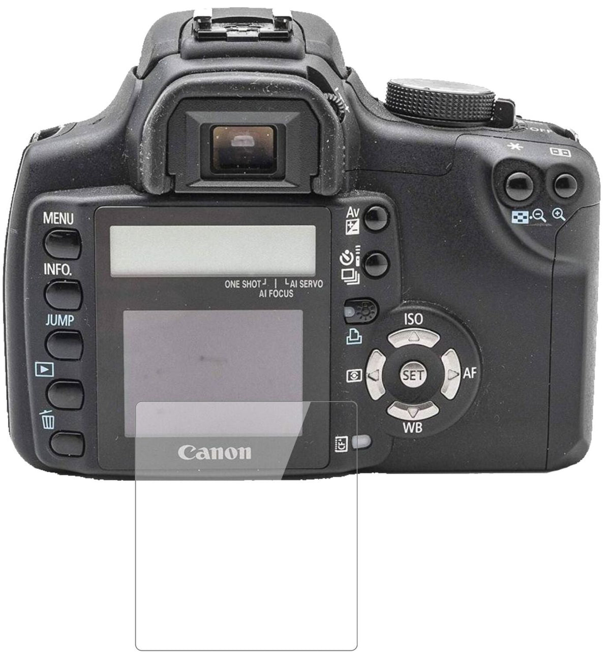 1x 9H Schutzfolie für Canon EOS 350D Panzerfolie