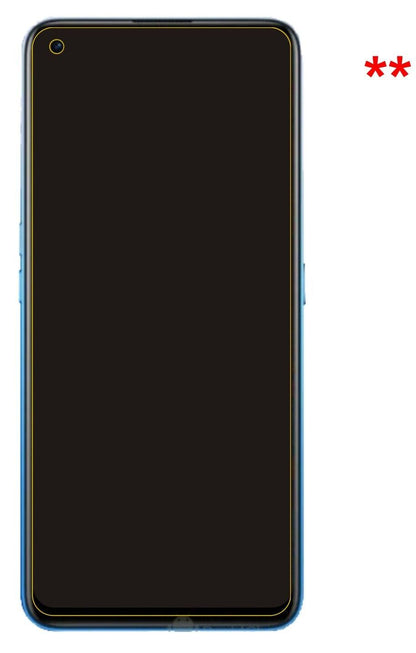 1x 9H Schutzfolie matt für Oppo Realme X7 5G Panzerfolie