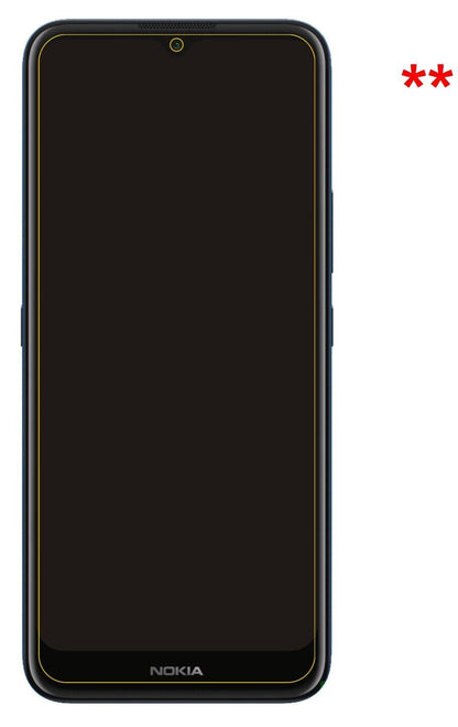 1x 9H Schutzfolie matt für Nokia C10 Panzerfolie