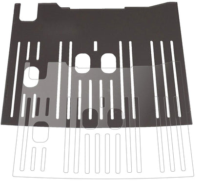 1x 9H Schutzfolie matt für De Longhi Dinamica 356.77 Tropfblech Panzerfolie