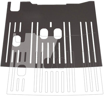 1x 9H Schutzfolie für De Longhi Dinamica Plus ECAM 376.95 T Tropfblech Panzerfolie