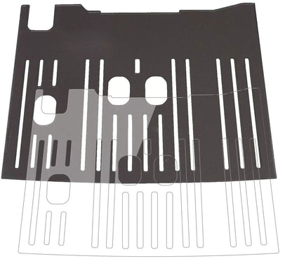 1x 9H Schutzfolie für De Longhi Dinamica Plus ECAM 370.85 SB Tropfblech Panzerfolie