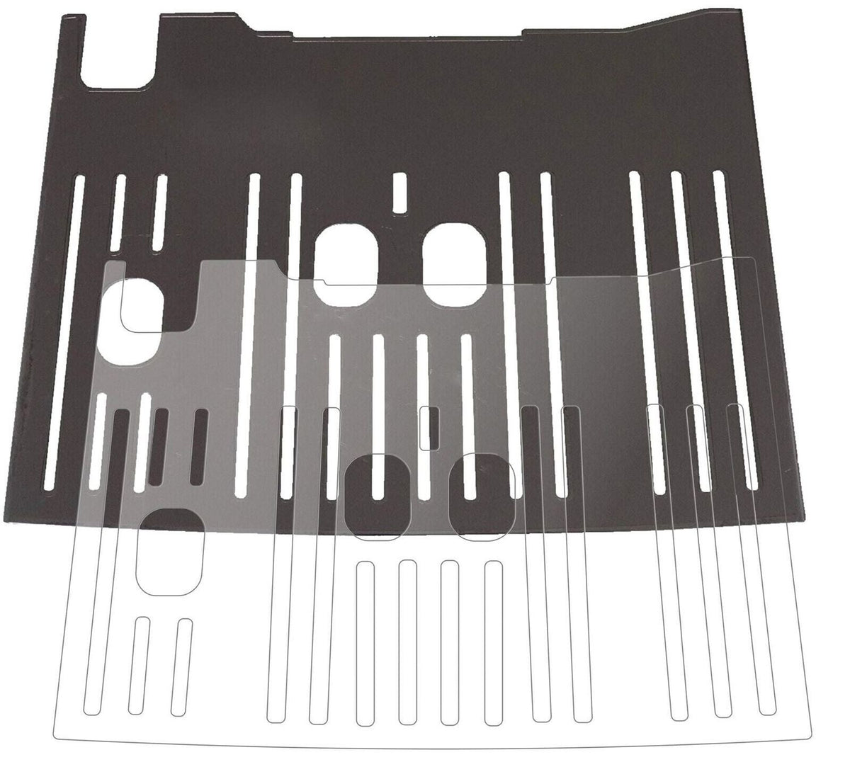 1x 9H Schutzfolie matt für De Longhi Dinamica 350.55 Tropfblech Panzerfolie