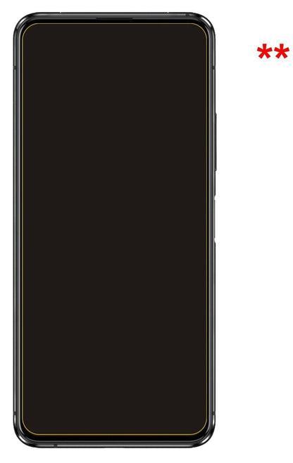 1x 9H Schutzfolie matt für Asus Zenfone 7 Pro Panzerfolie