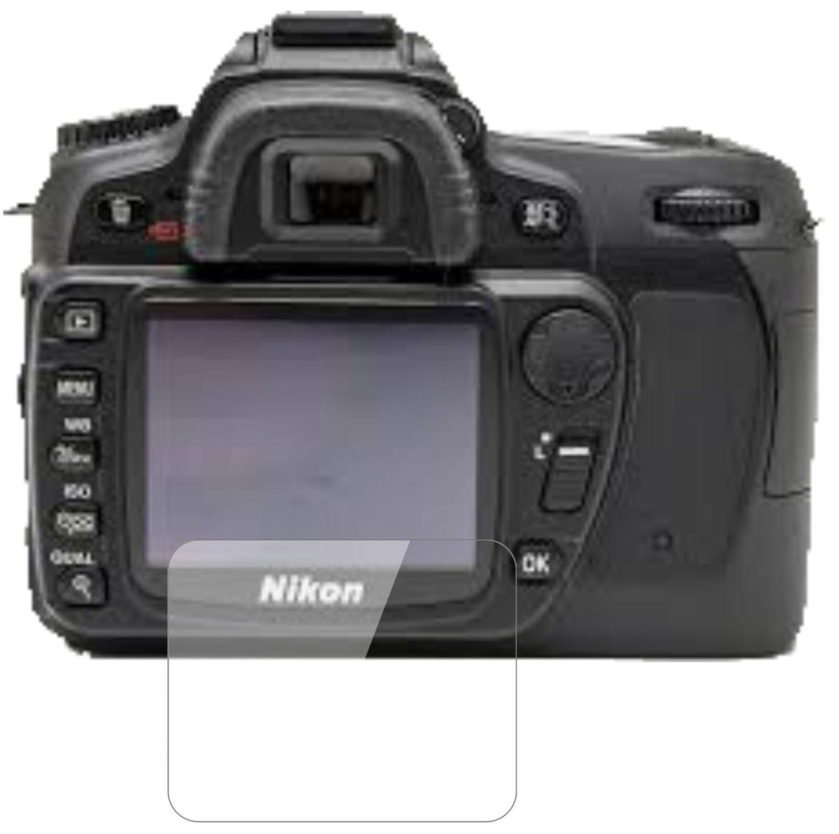 1x 9H Schutzfolie für Nikon D80 Panzerfolie
