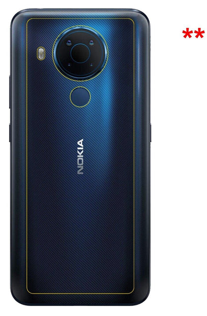 1x 9H Schutzfolie für Nokia 5.4 Rückseite Panzerfolie