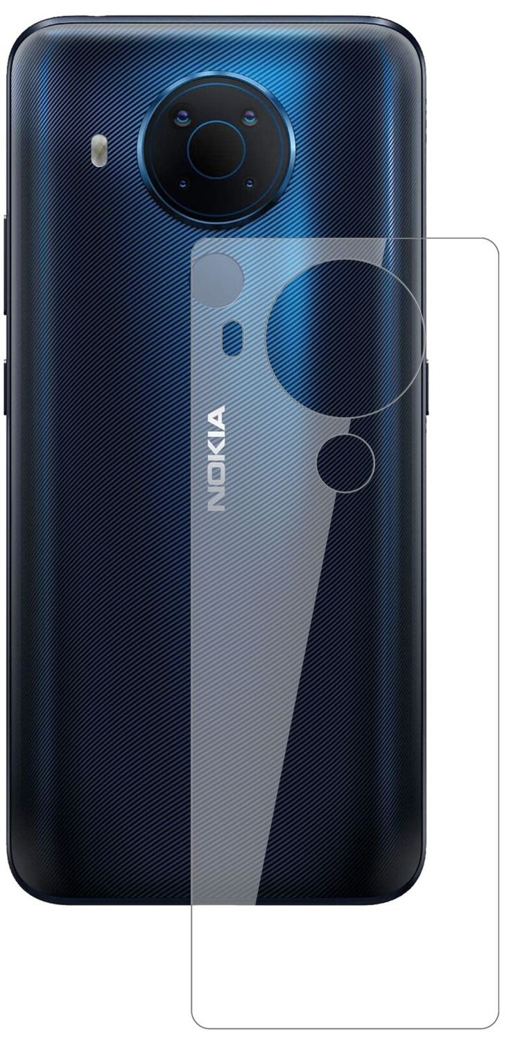 1x 9H Schutzfolie für Nokia 5.4 Rückseite Panzerfolie