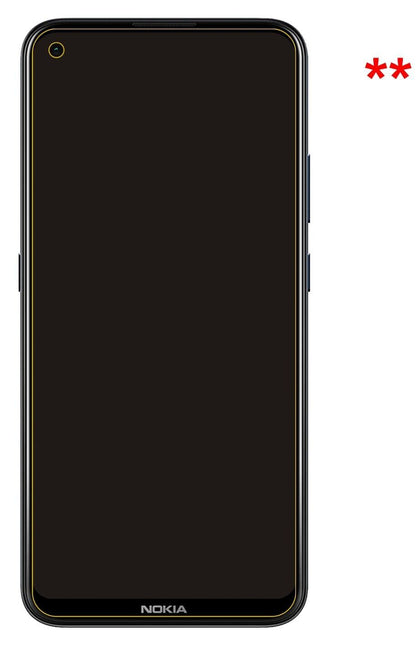 1x 9H Schutzfolie matt für Nokia 46117 Panzerfolie