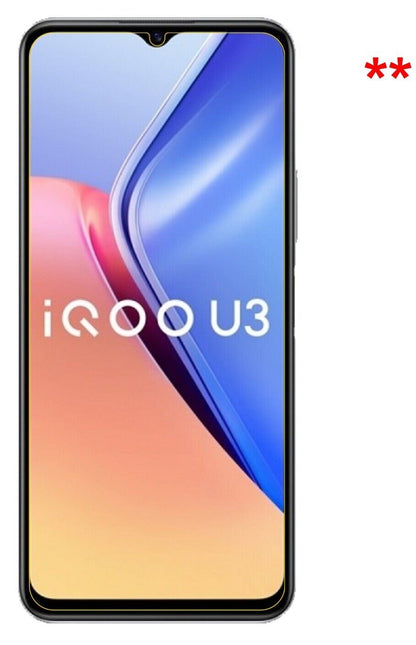 1x 9H Schutzfolie für Vivo iQOO U3 Panzerfolie