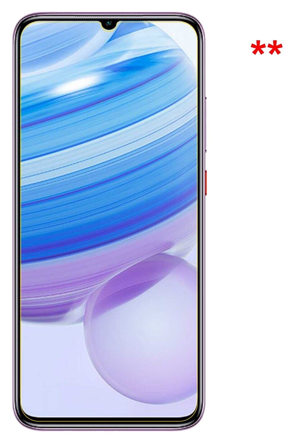 1x 9H Schutzfolie matt für Xiaomi Redmi 10X Pro Panzerfolie