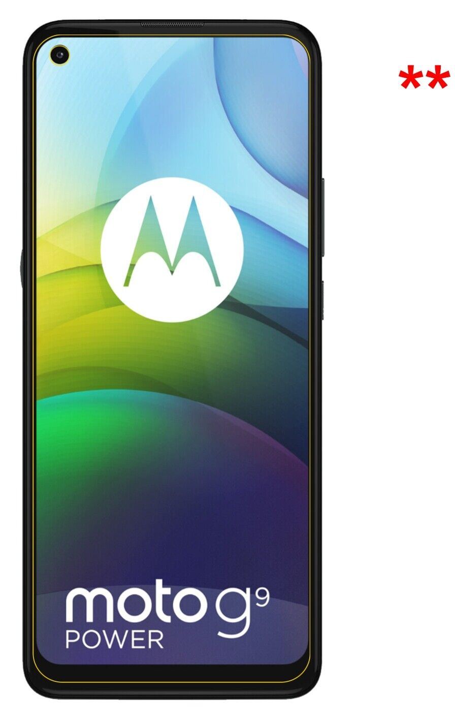 1x 9H Schutzfolie matt für Motorola Moto G9 Power Panzerfolie