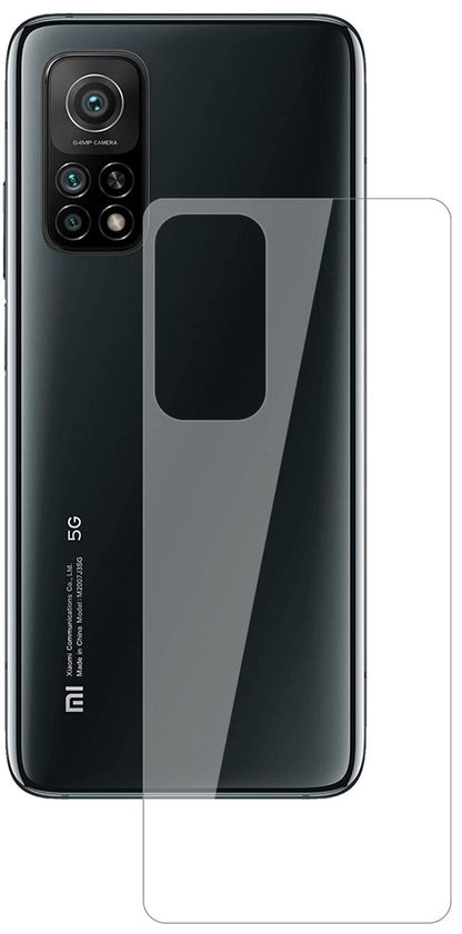 1x 9H Schutzfolie für Xiaomi Mi 10T Rückseite Panzerfolie