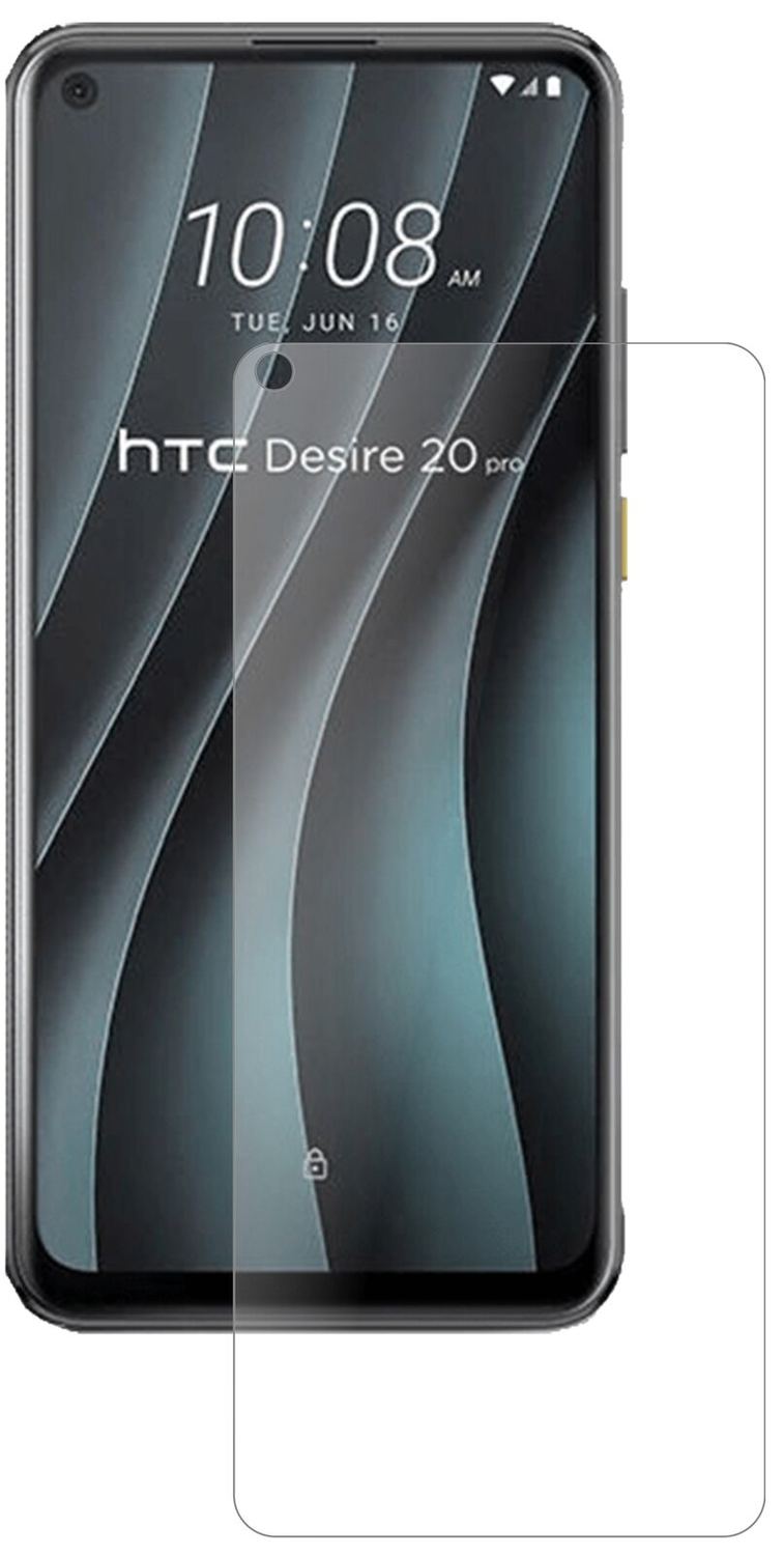 1x 9H Schutzfolie matt für HTC Desire 20 Pro Panzerfolie