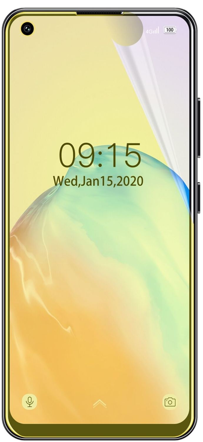 2x 3D Full Cover Schutzfolie für Oukitel C18 Pro