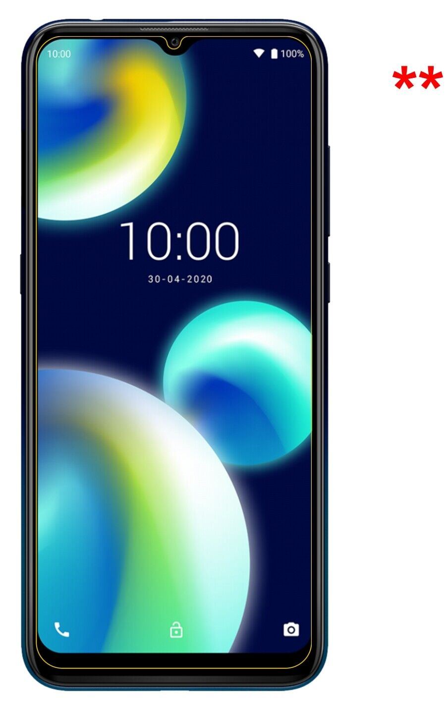 1x 9H Schutzfolie für Wiko View 4 Lite Panzerfolie